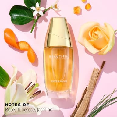 Estée Lauder Beautiful Eau de Parfum Spray with Notes of Rose, Lily, Tuberose & Orange Flower | Perfumes for Women, 1.0 Fl Oz - Image 2