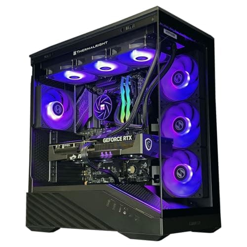 Andromeda Insights Elite 50 Vector - RTX 5070 Ti 16GB GDDR7 | Ryzen 7 9800X3D 4.7 GHz (5.2 GHz Turbo Boost) | 32GB DDR5 6000MHz | 2TB Gen4 SSD | 850W Gold PSU | ARGB Fans | Wi-Fi + BT | Win 11