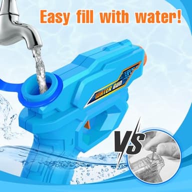Water Guns for Kids, Squirt Guns Mini Water Gun Pistol Small Water Blaster for Boys Girls Toddlers, Summer Toys for Outdoor Swimming Pool Beach Water Toys - Image 7