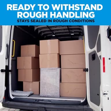 Scotch Heavy Duty Packaging Tape, 1.88 x 54.6 yd, Designed for Packing, Shipping and Mailing, Strong Seal on All Box Types, 3" Core, Clear, 1 Roll w/Dispenser (3850-2ST) - Image 6