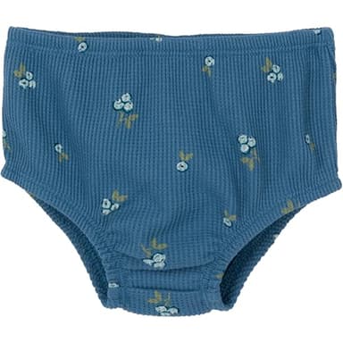 Gerber Baby Girls' 2-Piece Long-Sleeve Dress and Diaper Cover Set, Berries - Image 3