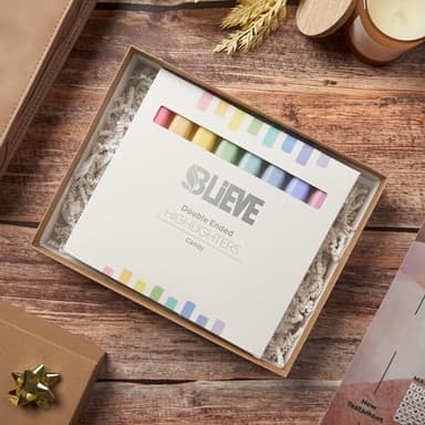 BLIEVE- Aesthetic Bible Highlighters No Bleed Through Assorted Colors, Cute Highlighter Dual Tip For Journaling Supplies And School Accessories, Bible Highlighters And Pens No Bleed (CANDY) - Image 8