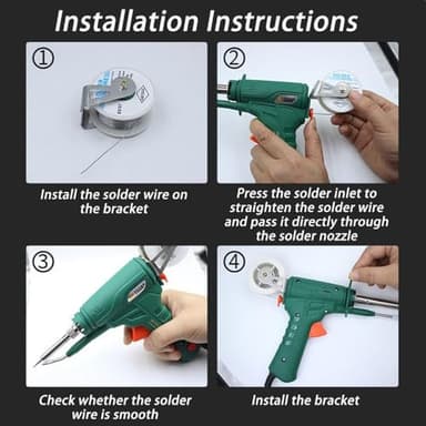 Ayyecoeeye Welder, Internally Heated Industrial Laser Welding Tools, 110v Handheld Welder, Fully Automatic Industrial-Grade Welding Tool, 3 in 1 Welding Machine Rustremoval/Cutting/Welding (Black) - Image 7