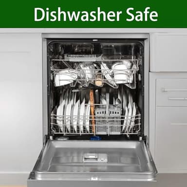 Loyareal Silverware Organizer Utenisl Organizer Holder Kitchen Drawer Organizer Plastic Silverware Tray for Drawer Flatware Organizer 5 Compartment White - Image 5