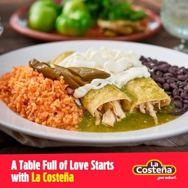 La Costeña Sliced Jalapeno Peppers - Pickled Jalapenos - Jalapeno Pepper - Hot Peppers for Mexican Food, Guacamole, Spicy Nacho & Taco Toppings, Enchiladas & Salsa - 12oz, 12 Pack Canned Jalapenos - Image 6