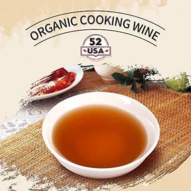 52USA Organic Shaoxing Rice Cooking Wine 16.2oz(480ml), Chinese Asian Cooking Wine, Shao Hsing Rice Wine, Shaoxing Rice Wine, Hsing Rice Wine, Fermented Rice Wine, Homemade Asian Cooking - Image 3