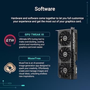 ASUS The SFF-Ready Prime GeForce RTX™ 5070 Ti OC Edition 16GB GDDR7 Graphics Card (PCIe® 5.0, 16GB GDDR7, HDMI®/DP 2.1, 2.5-Slot, Axial-tech Fans, Dual BIOS) - Image 7