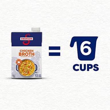 Swanson 100% Natural Chicken Broth, 48 oz Carton (Case of 8) - Image 4