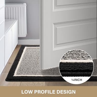GRANNY SAYS Indoor Doormat, 20" x 32", Non-Slip Front Door Mats, Outdoor Welcome Mat Washable, Low Profile Indoor Door Mats for Entryway, Floor Inside Back Doormats - Image 6