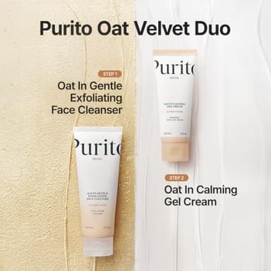 PURITO Oat In Calming Gel Cream, Oat Seed Water Hydration & Soothing, Lightweight, Non-Sticky FA Safe Moisturizer for Sensitive Skin, Non-Comedogenic, Fragrance-Free, Korean Skincare 3.38 fl.oz - Image 7