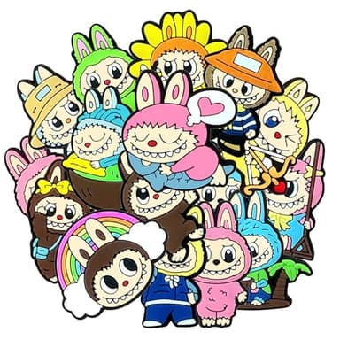 16PCS Doll Shoe Charms, Funny Cute Shoe Charms for Kids Boys Women Shoes Decorations Cool Women Accessories for Party and Birthday Gifts Christmas