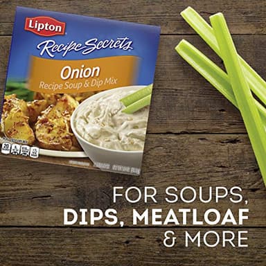Recipe Secrets Lipton Recipe Soup and Dip Mix For a Delicious Meal Onion Great With Your Favorite Recipes, Dip or Soup Mix 2 oz (Pack of 6) - Image 5
