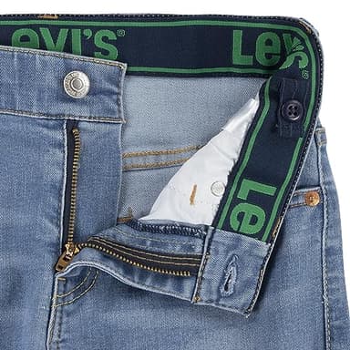 Levi's Boys' 511 Slim Fit Performance Jeans, Basil Sky - Image 5