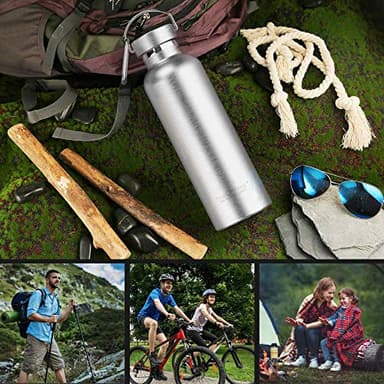 Triple Tree 34OZ Vacuum Insulated Stainless Steel Water Bottle, Double Wall Wide Mouth Lids Keeps beverage Hot or Cold Sweat Proof - Image 7