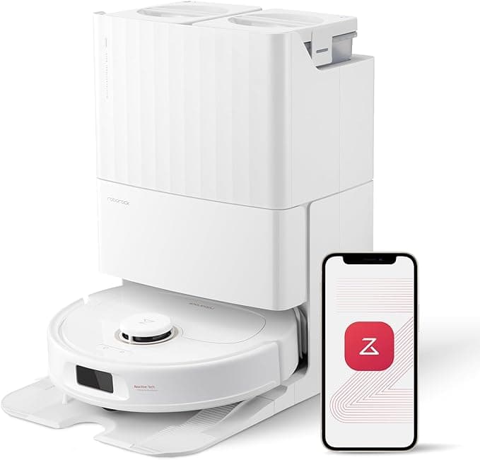 roborock Qrevo Pro Robot Vacuum and Mop with FlexiArm Design Edge Mopping, Dynamic Hot Water Mop Washing and Auto Mop Drying, Intelligent Dirt Detection (Renewed - Image 1