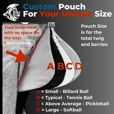 Real Men 6in Nylon Boxer Briefs A Pouch Lrg 3pk Blk/Blu/Gry 3x Boxer Briefs For Men Pouch Mens Bulge Enhancement Underwear Mens Underwear Nylon - Image 2