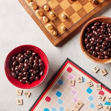 Yupik Sugar Free Dark Chocolate Almonds, 2.2 lb (35.2 oz), Kosher, Dark Chocolate Covered Roasted Almonds, Nuts Dipped in Chocolate, Source of Fiber, Crunchy & Smooth, Sugar-Free Snacks - Image 6