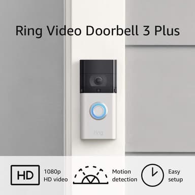 Like-New Ring Video Doorbell 3 – enhanced wifi, improved motion detection, easy installation - Image 2