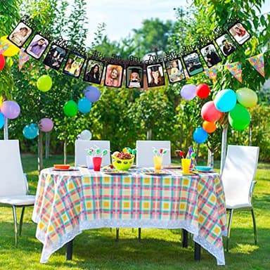 Graduation Photo Banner for Party Decoration, Including Kindergarten to 12th Grade Picture Banner Middle High School College Graduation Party Supplies - Image 6