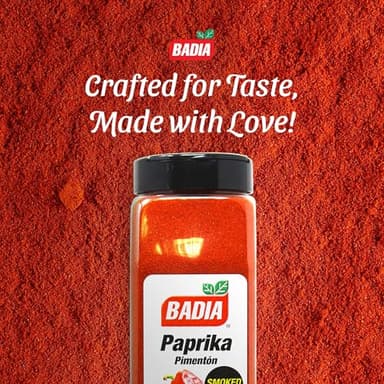 Badia Smoked Paprika, 16 oz - Rich, Smoky Flavor for Cooking, Grilling & Seasoning, All-Natural Spice - Image 6