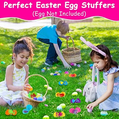 40PCS Glitter Sticky Hand Party Favors for Kids Birthday Supplies Halloween Goodie Bag Stuffers Classroom Treasure Box Carnival Prizes Bulk Treat Trinkets Pinata Fillers Mini Stuff Stretchy Toys - Image 7