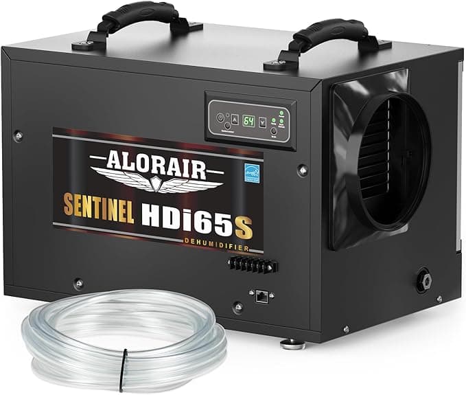 ALORAIR 120 PPD Commercial Dehumidifiers with Pump and Hose, Crawl Space Basement dehumidifier, Industry Water Damage Unit, Compact, Portable, Auto Defrost, Memory Starting - Image 1