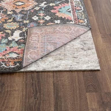 Mohawk Home 7' x 10' Non Slip Rug Pad Gripper 1/2 Thick Dual Surface Felt + Rubber Gripper - Safe for All Floors - Image 10