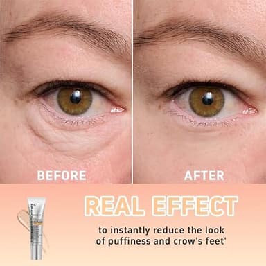 Perfection Eye Tightener - Instant Firming Primer with Hyaluronic Acid & Vitamin E | Hydrating Lift for Tired Eyes, Smooth Finish & 24H Refresh (0.67oz) - Image 5