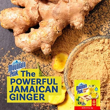 Jamaica Mountain Peak Ginger Instant Tea 10 Sachets - Image 5