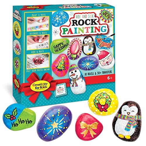 Creativity for Kids Rock Painting: Christmas (Ages 6+) - Image 1