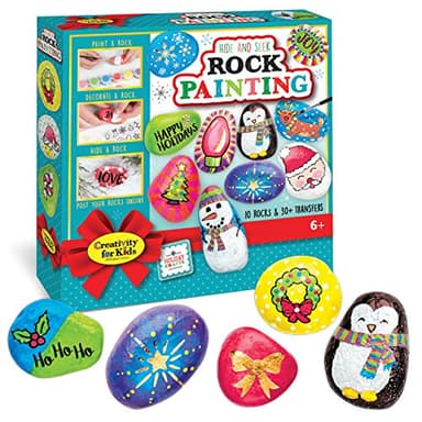 Creativity for Kids Rock Painting: Christmas (Ages 6+) - Image 1