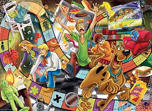 Ravensburger Scooby Doo: Haunted Game 200 Piece XXL Jigsaw Puzzle for Kids | Unique and Interlocking Pieces | Boosts Problem Solving Skills | Durable and Long-Lasting | Ideal Gift for Ages 8-10 - Image 1