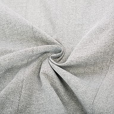 Men's Herringbone Blazer Jacket Stretch 2 Button Casual Sport Coat for Work Travel Light Grey - Image 7