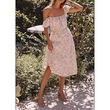 Ancomafio Women's Heeled Sandals Raffia Heels Square Open Toe Heels Backless Mules Slip On Block Heels Brown Size 8.5 - Image 6