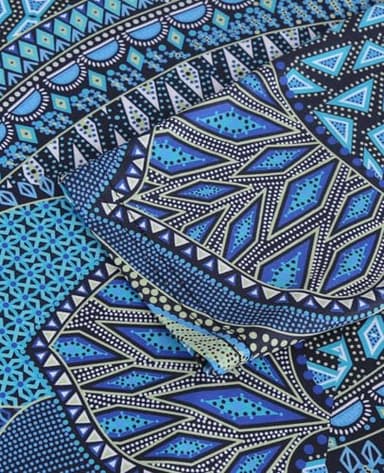 BAISHENGGT Womens Tops Trendy V Neck 3/4 Length Sleeve Tunics Work Blouses Going Out Shirts Large Vintage Blue - Image 4