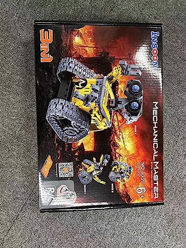 INSOON Robot Toys for Kids Building Set, 520 PCS App & Remote Control Robotics Kit, 5-in-1 RC Wall Robot Engineer Dinosaur Building Block Toy Gift for Kids 6 7 8 9 10 11 12+ Years Old Boys Girls - Image 10