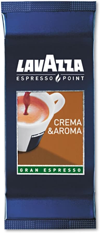 Lavazza Espresso Pt. Crema E Aroma, Espresso Capsules, Brown ,Value Pack, Blended and roasted in Italy, Intense medium roast with a strong body and long lasting flavor, Pack of 100 - Image 2