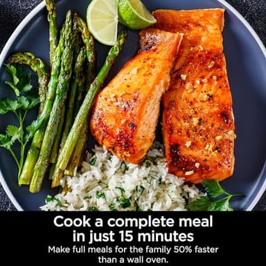 Ninja Combi All-in-One Multicooker, Oven, & Air Fryer, Complete Meals in 15 Mins, 14-in-1 Functions, Combi Cooker + Air Fry, Bake, Roast, Slow Cook and More, 3 Accessories, Stainless Steel, SFP701 - Image 2