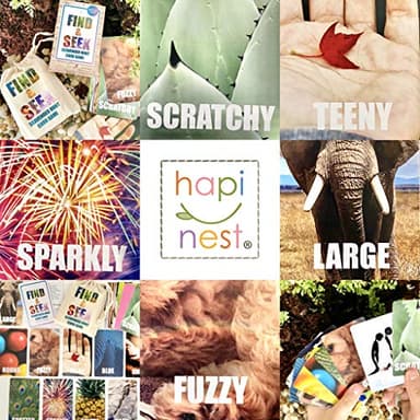 Hapinest Find and Seek Scavenger Hunt Card Game, Indoor Outdoor Activities for Kids Toddler & Family, Beach Camping Travel Car Games for Road Trips, Kids Scavenger Hunt Game Age 3 4 5 6 Years Old & Up - Image 6