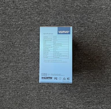 vamvo Mini Projector WiFi Portable Movie Projectors, Outdoor Projector with Stylish streamlined Design, Smartphones and Tablets Can Easy Connection to Video Projectors - Image 9