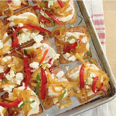 Triscuit Balsamic Vinegar & Basil Whole Grain Wheat Crackers, Lunch Snacks, Bulk Snack Crackers, 6 - 8.5 oz Boxes - Image 8