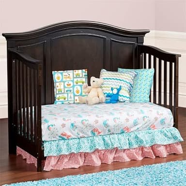 Baby Cache Glendale Toddler Guard Rail, Charcoal Brown - Image 6