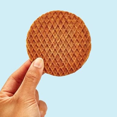 Rip Van Wafels Gluten-Free Stroopwafel - Dutch Caramel & Vanilla Stroopwafels Healthy Snacks Non-GMO Low Sugar (6g) Calorie, 12 Count - Image 7