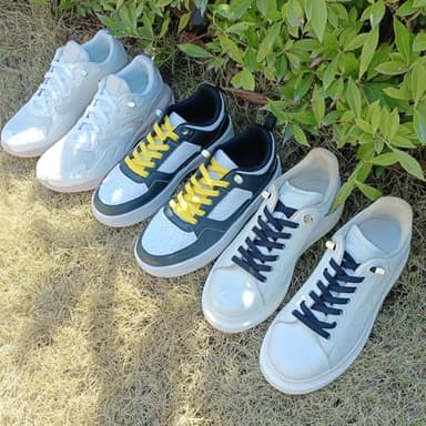 ZHENTOR Elastic Shoe Laces for Sneakers, No Tie Shoelaces for Adults and Kids, Flat Tieless Shoe strings (White) - Image 5