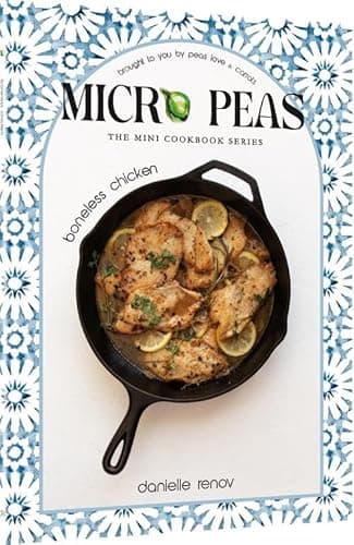 Micro Peas - The Mini Cookbook Series: Boneless Chicken: Peas Love and Carrots brings you a micro kosher cookbook, featuring 17+ recipes that are perfect for everyday, shabbos, and holiday cooking! - Image 1