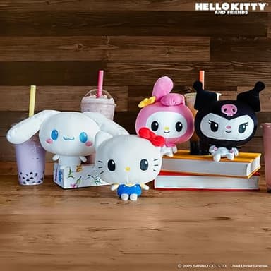 Teeturtle Cinnamoroll Hello Kitty and Friends 5" Cloudheads Plushie - Cute Kawaii Weighted Sensory Fidget Sanrio Toy from The Creators of The Reversible Octopus Plush - Image 5