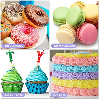 Food Coloring Liquid - ERCorArt 16 Colors Food Coloring, Food Grade Food Dye, Tasteless Food Color Set for Cake Decorating, Easter Egg, Cooking, Fondant - 0.25 Fl Oz - Image 5