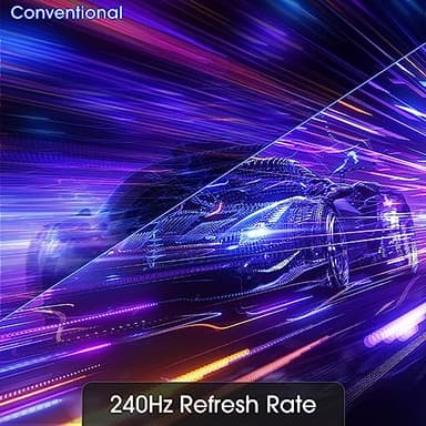 Sceptre 27-inch Curved Gaming Monitor FreeSync 240Hz Plus DisplayPort HDMI 1ms 99% sRGB Build-in Speakers, R1500 Machine Black 2025 (C275B-FWT240) - Image 6