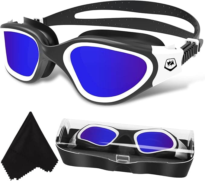 WIN.MAX Polarized Swimming Goggles Swim Pool Goggles Anti Fog Anti UV No Leakage Clear Vision for Men Women Adults Teenagers - Image 1