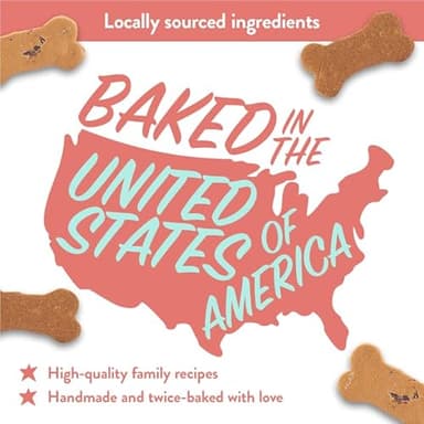 Portland Pet Food Company Natural Dog Treats Variety Pumpkin Gingerbread & Bacon Dog Biscuits - Grain-Free, Human-Grade Healthy Training & Snacks - Puppy, Small, Large Breed - Made in the USA - 3 Pack - Image 4